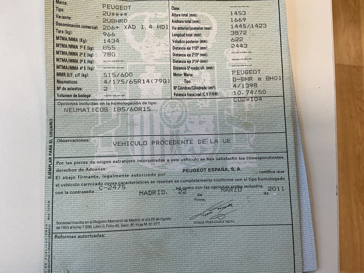 Peugeot 206+ 1.4 HDi Affaire