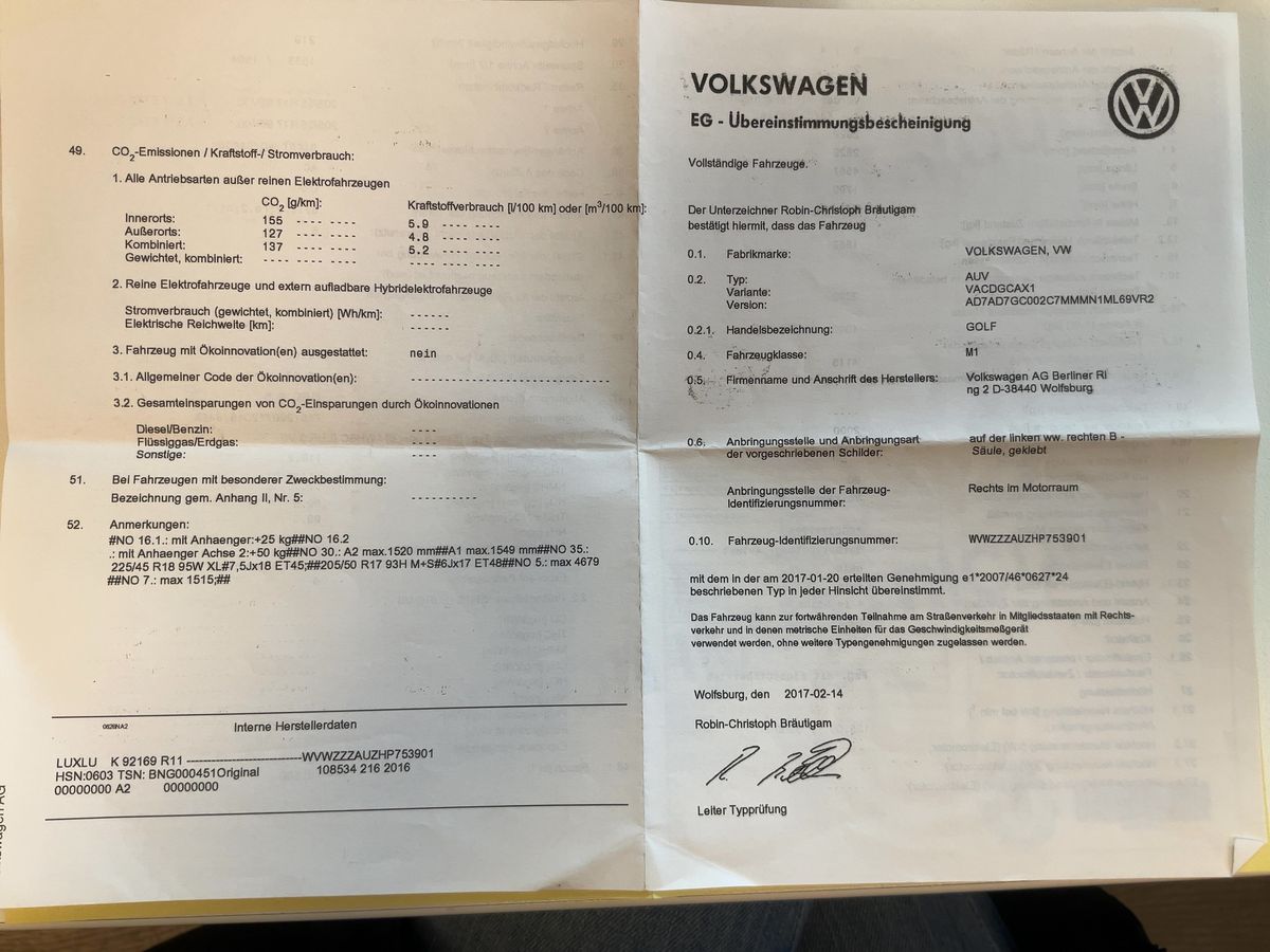 Volkswagen Golf d'occasion