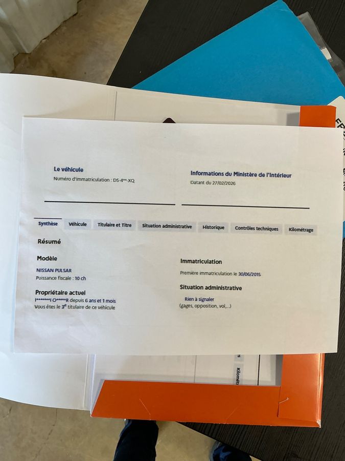 Nissan Pulsar d'occasion