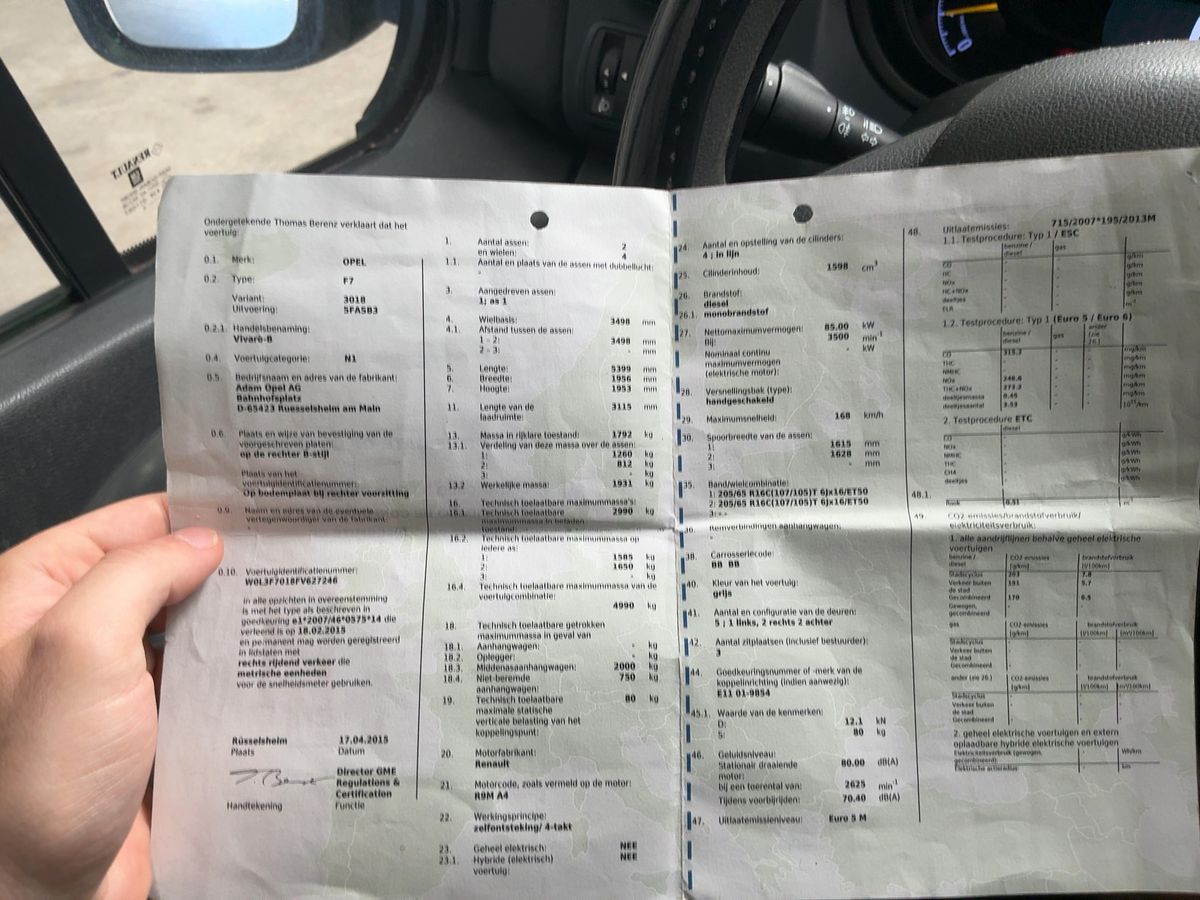 Opel Vivaro d'occasion