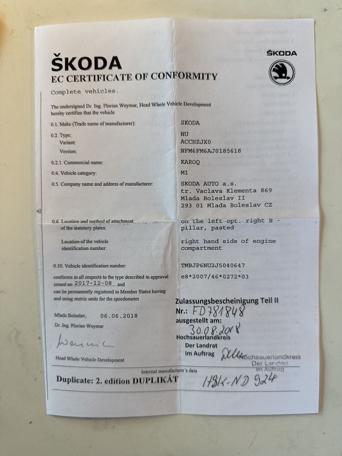 Skoda Karoq d'occasion