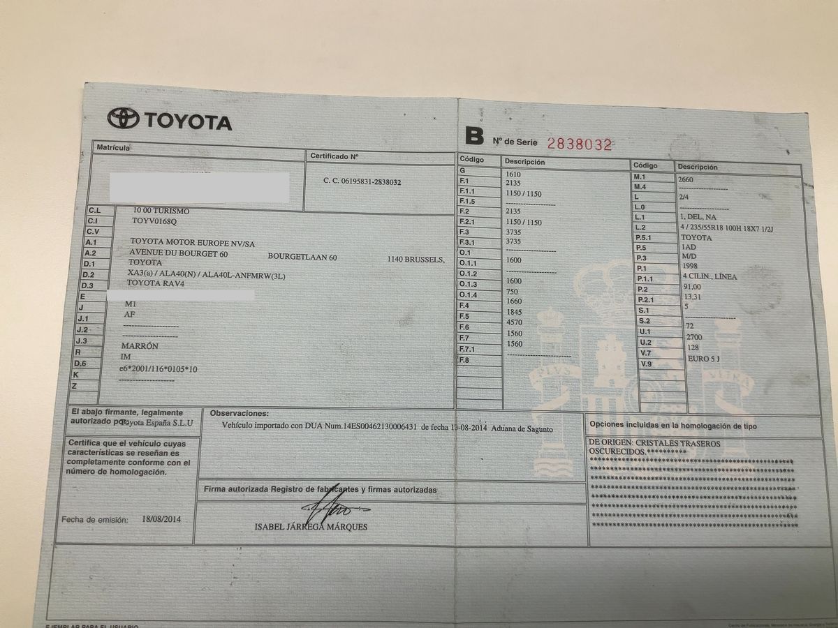 Toyota RAV d'occasion