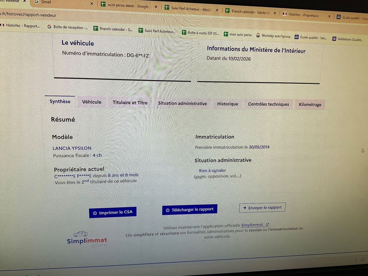 Lancia Ypsilon d'occasion