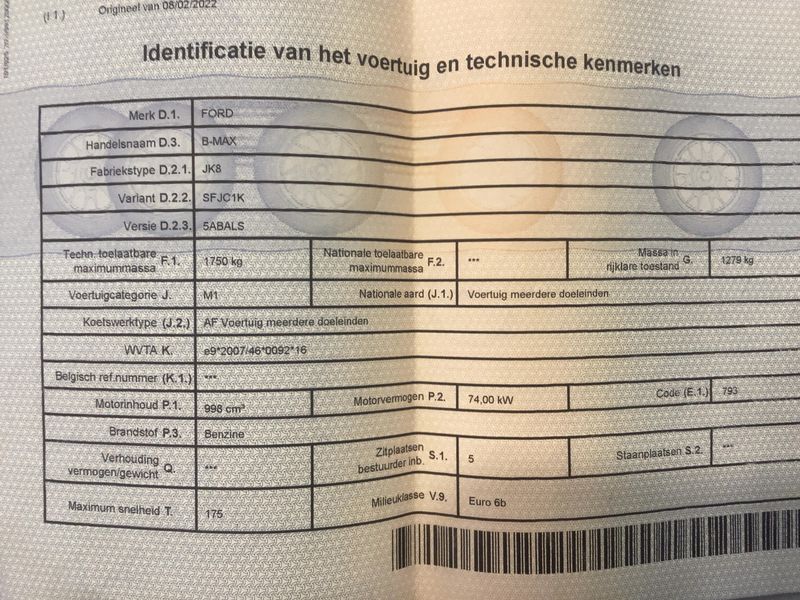 Ford B-Max 1.0 EcoBoost Titanium — zdjęcie 15