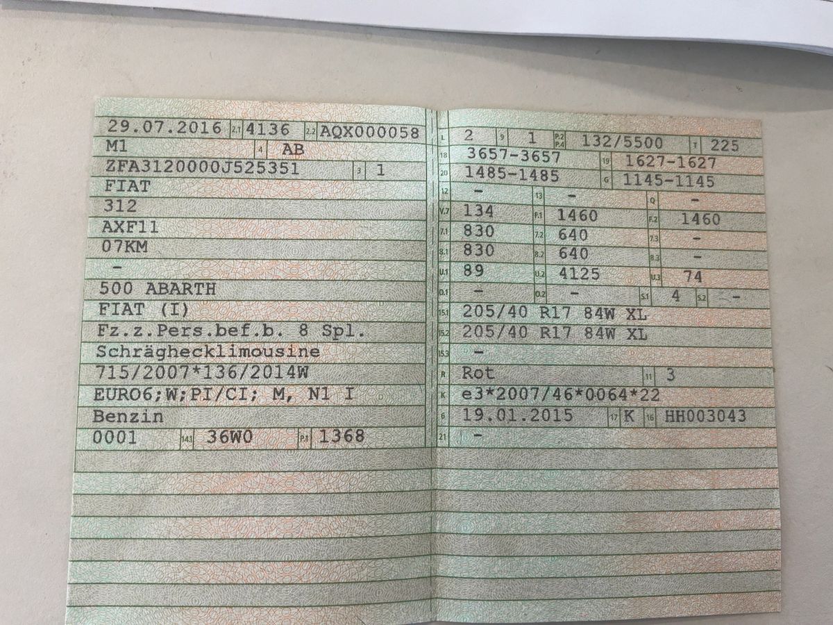 Abarth 595 d'occasion