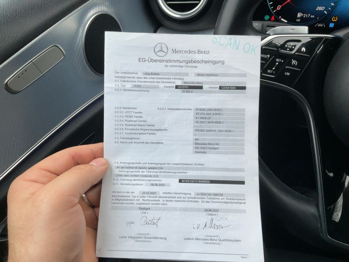 Mercedes-Benz E-Klasse d'occasion