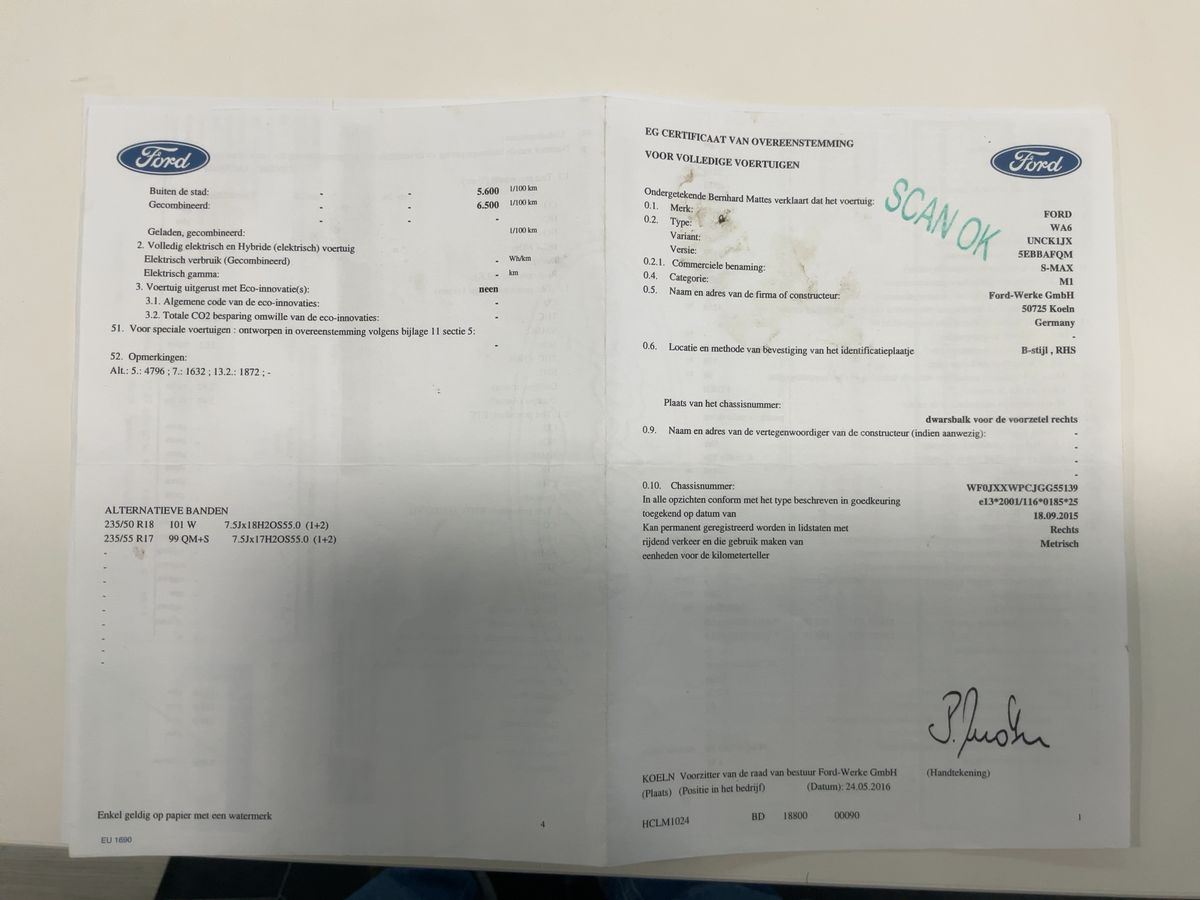Ford S-Max d'occasion