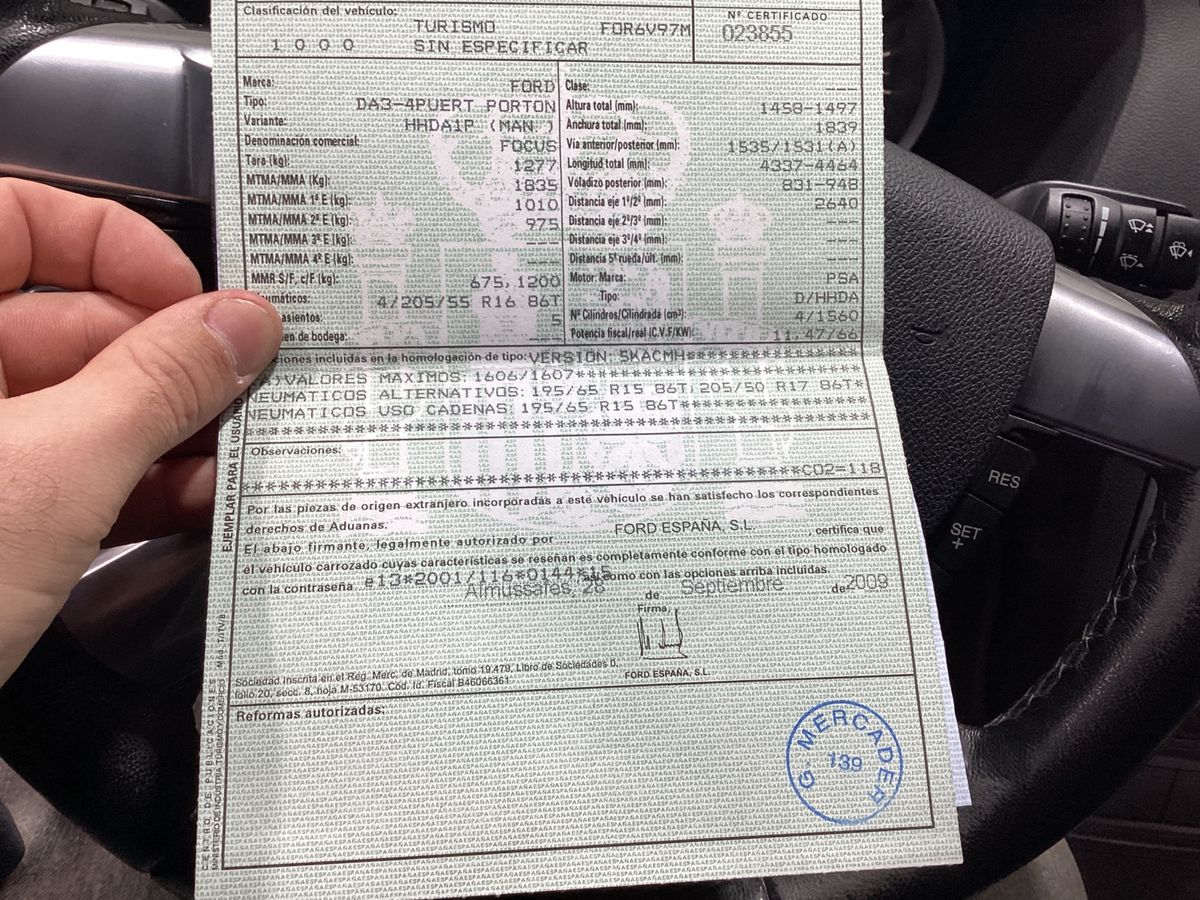 Ford Focus 1.6 TDCi Trend