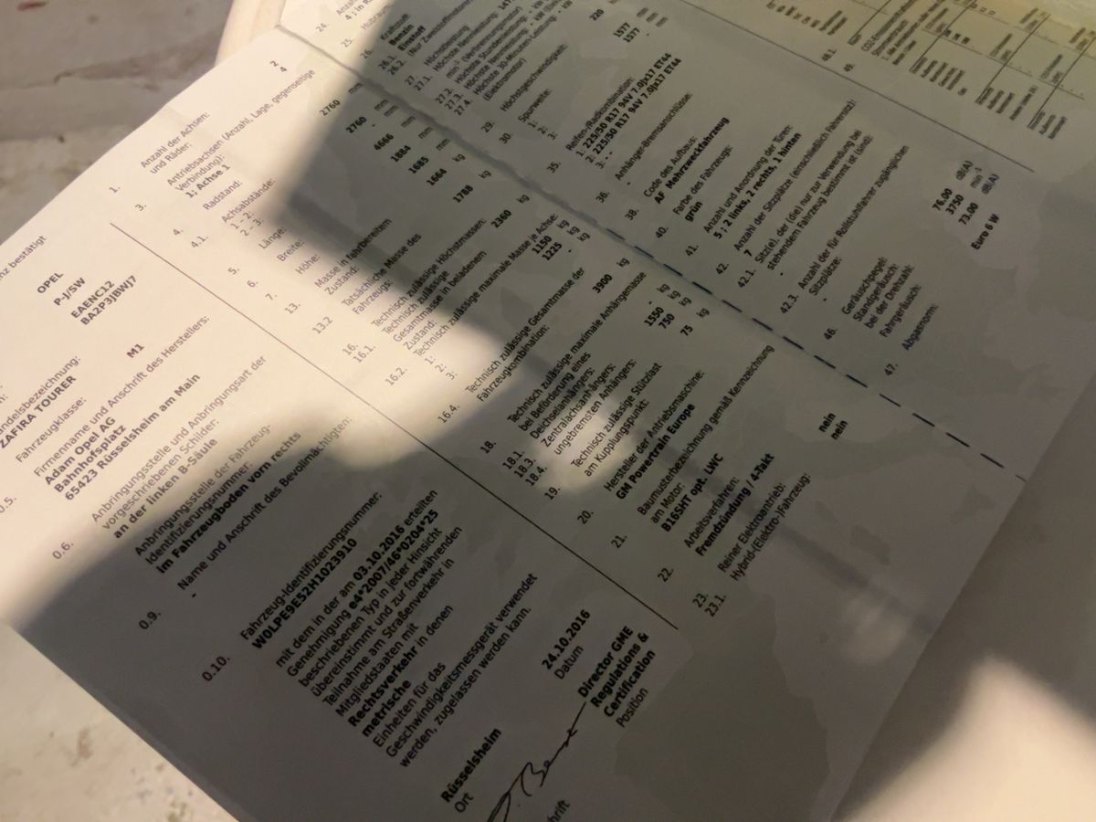 Opel Zafira d'occasion