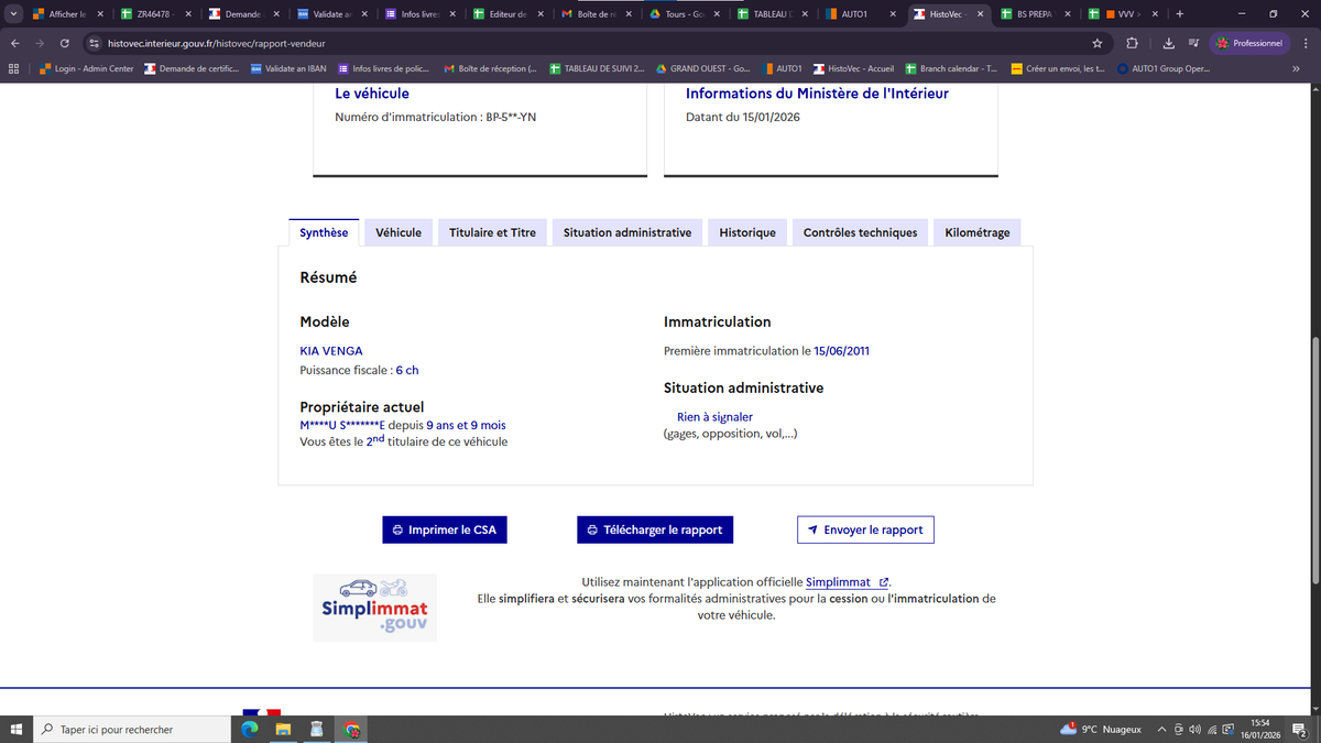 Kia Venga d'occasion