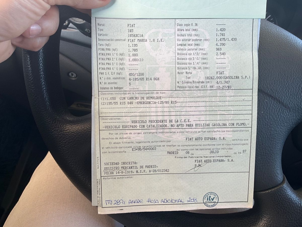 Fiat Marea d'occasion