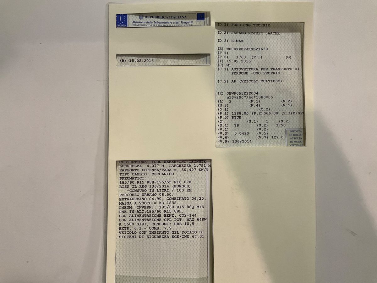 Ford B-Max d'occasion