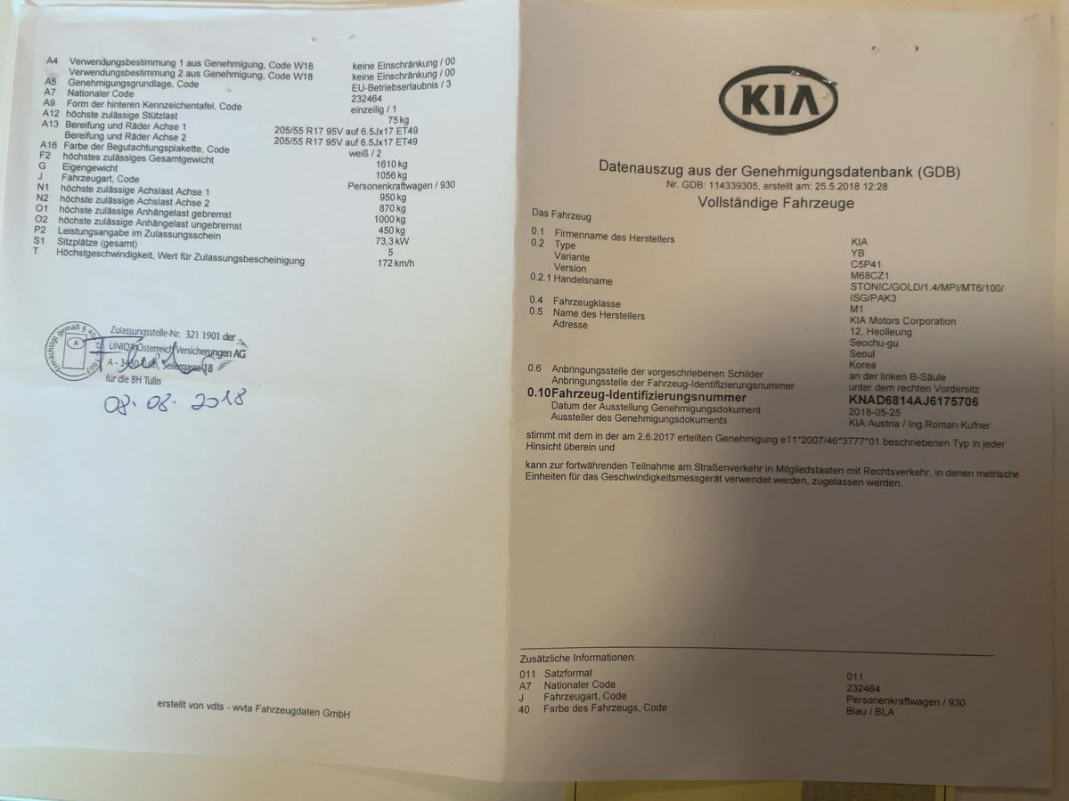 Kia Stonic 1.4 Gold