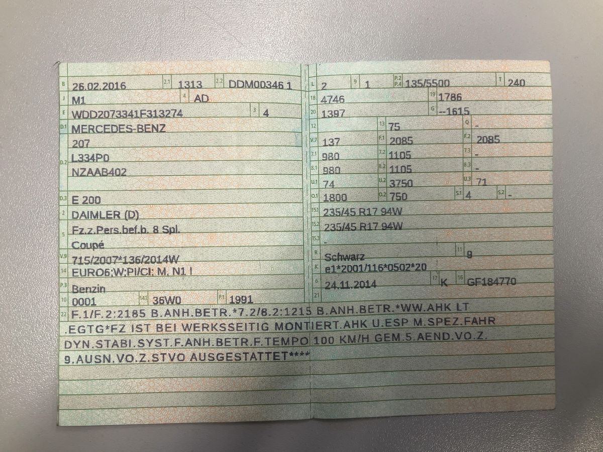 Mercedes-Benz E-Klasse d'occasion