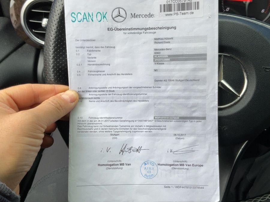 Mercedes-Benz V-Klasse d'occasion