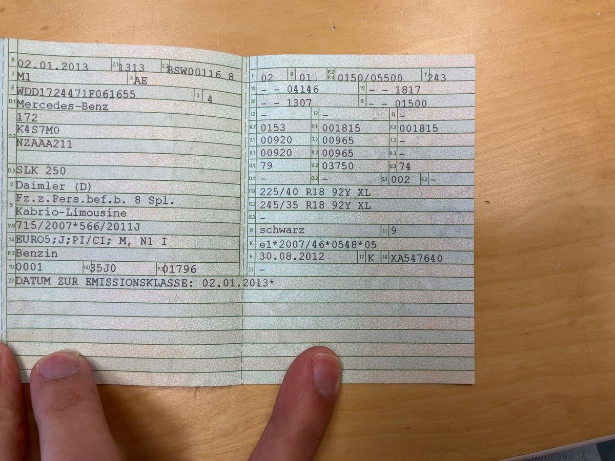 Mercedes-Benz SLK-Klasse d'occasion