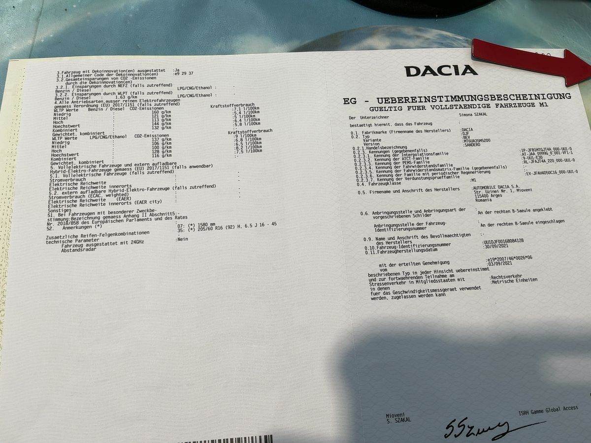 Dacia Sandero d'occasion