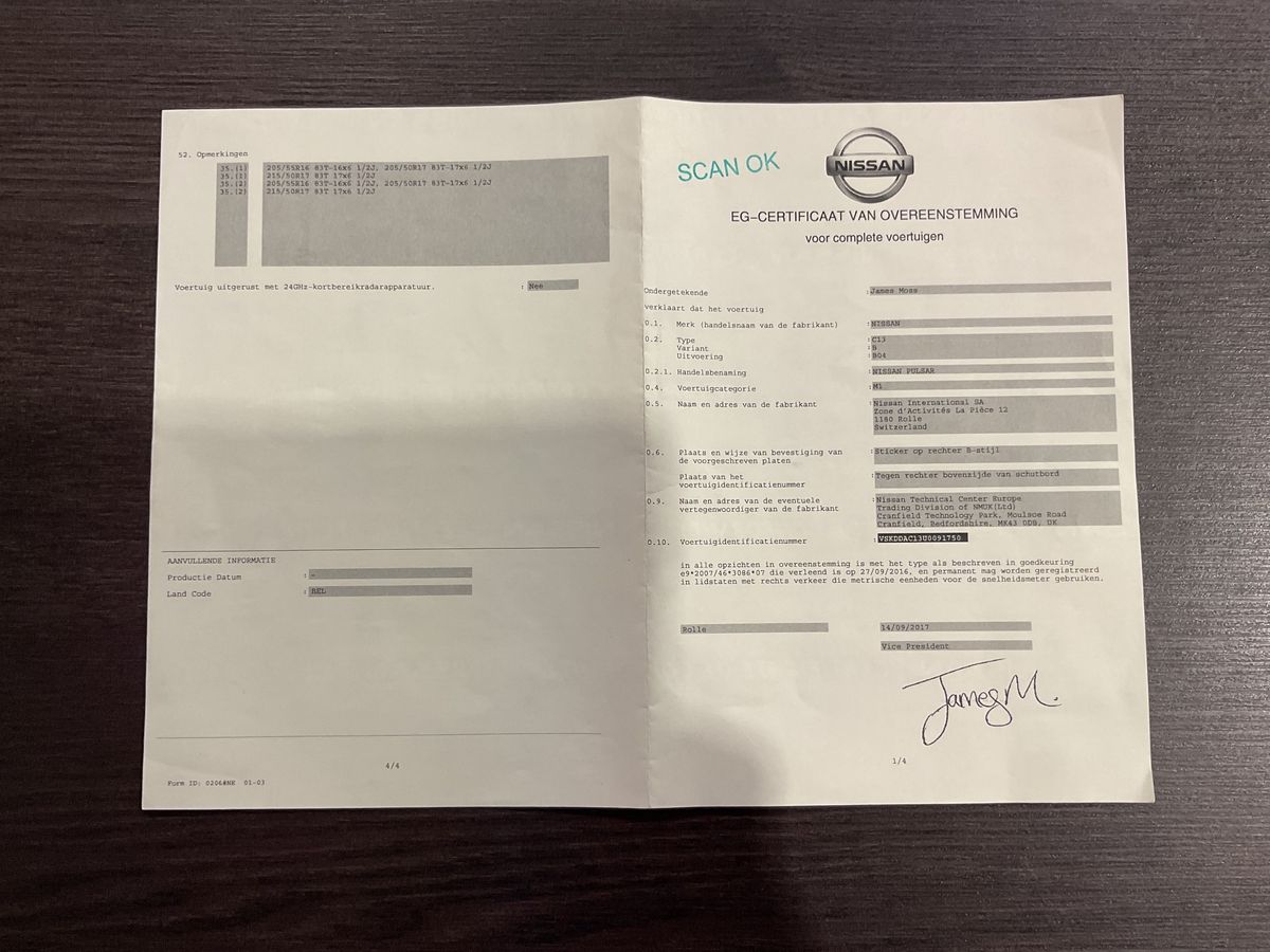 Nissan Pulsar d'occasion