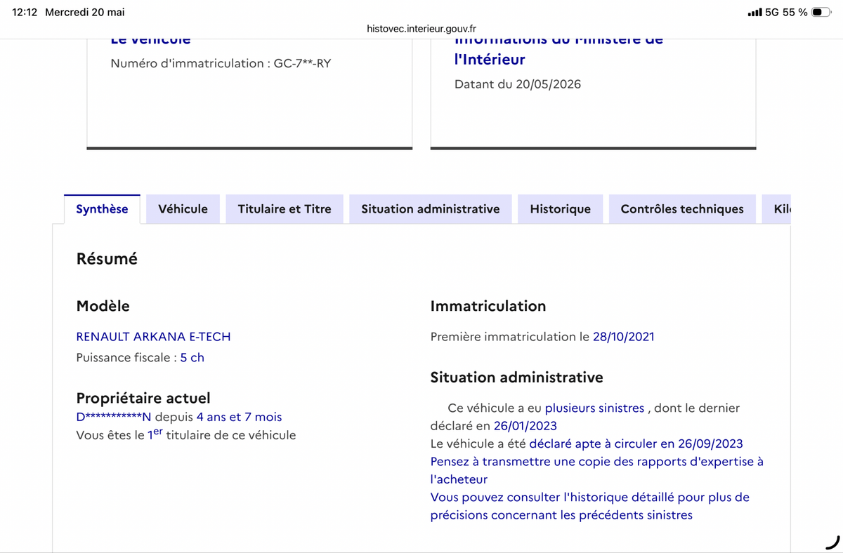 Renault Arkana d'occasion