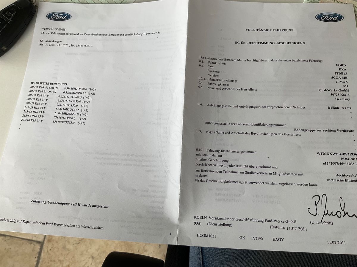 Ford C-Max d'occasion