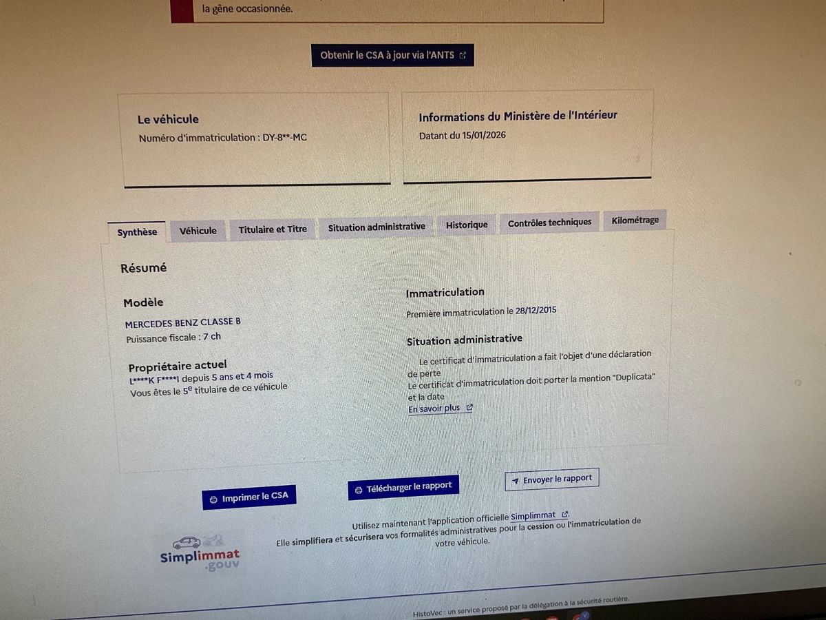 Mercedes-Benz B-Klasse d'occasion