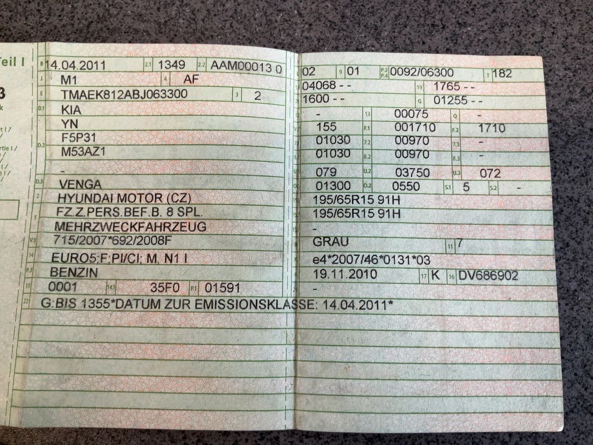 Kia Venga d'occasion