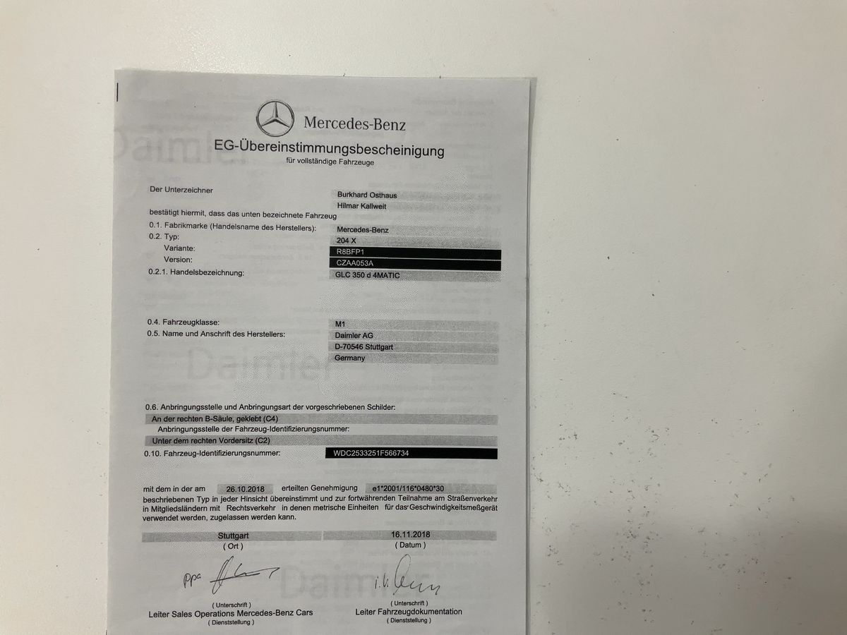 Mercedes-Benz GLC-Klasse d'occasion