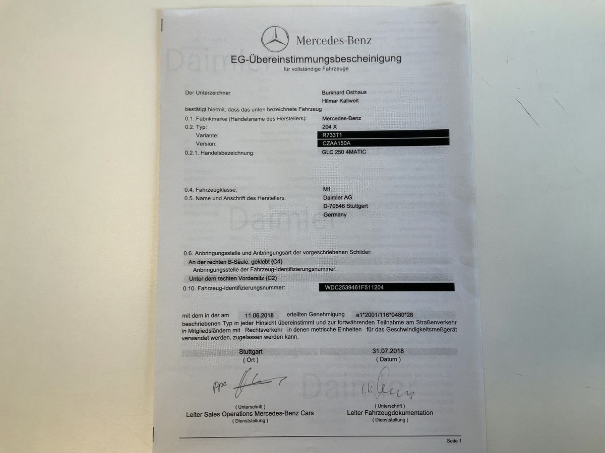 Mercedes-Benz GLC-Klasse d'occasion