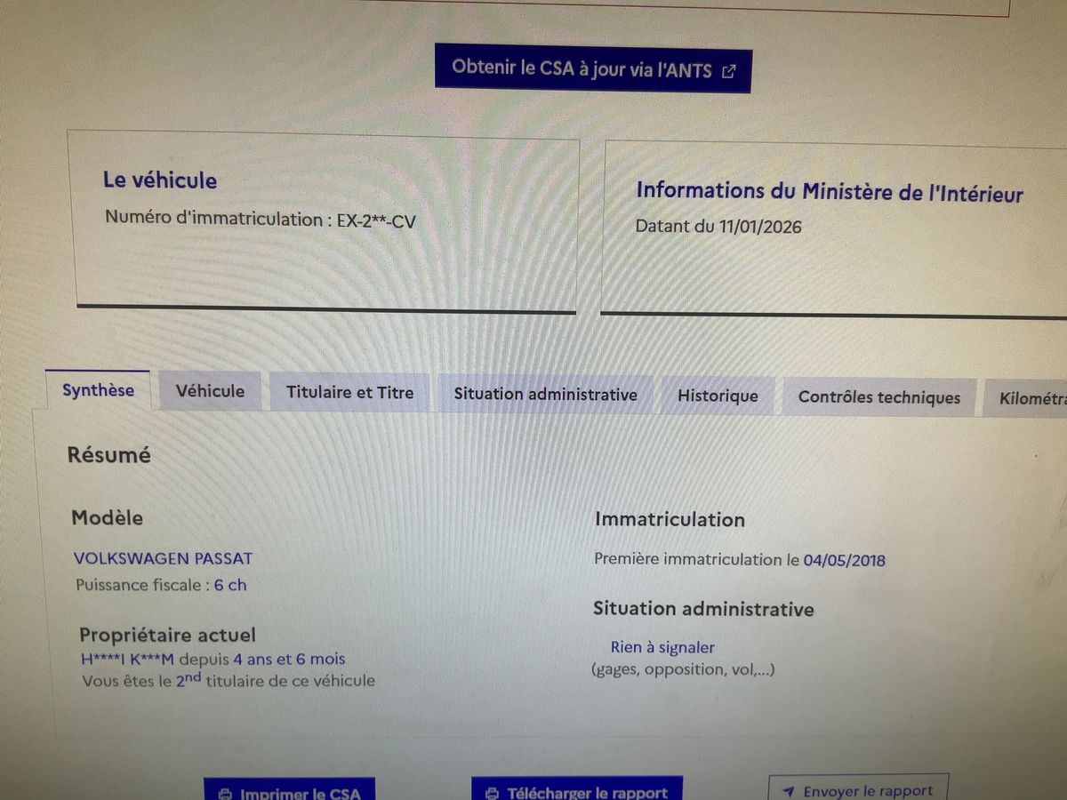 Volkswagen Passat d'occasion