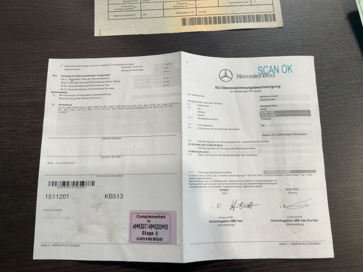 Mercedes-Benz V-Klasse d'occasion