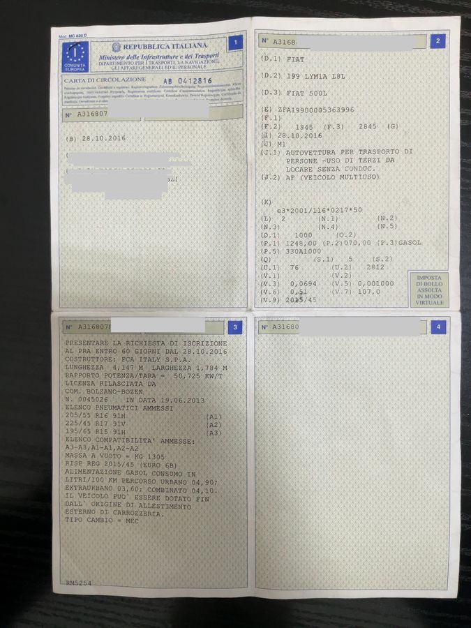 Fiat 500L d'occasion