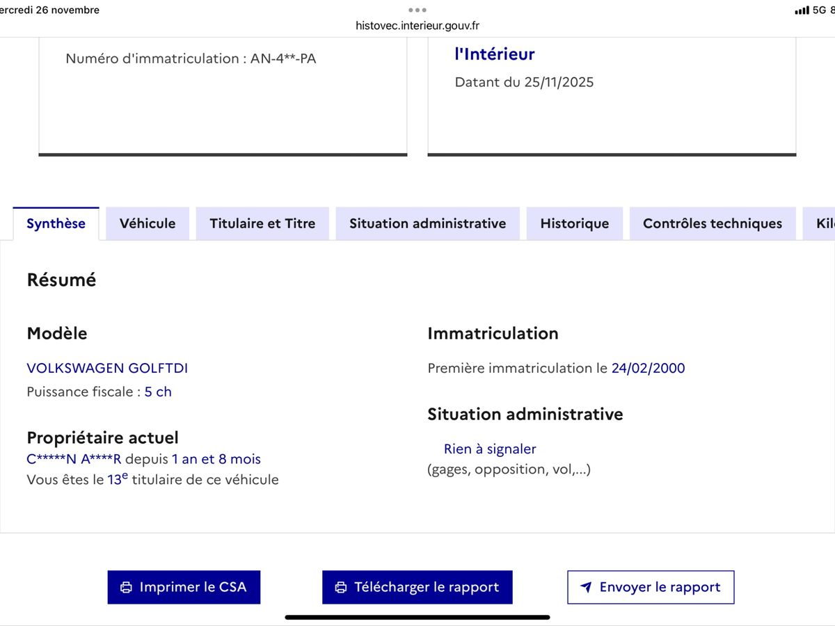 Volkswagen Golf IV 1.9 TDI Comfortline 4Motion