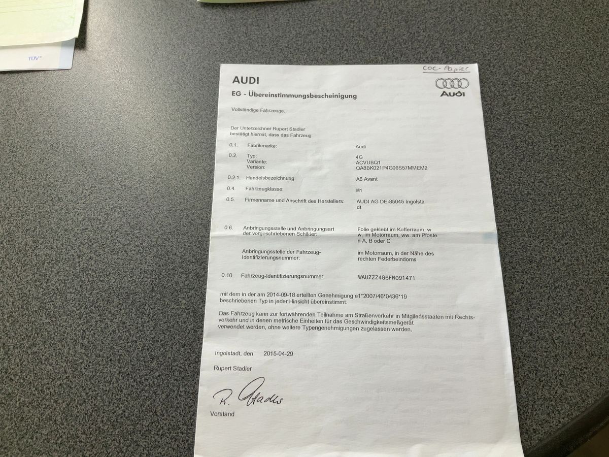 Audi A6 d'occasion