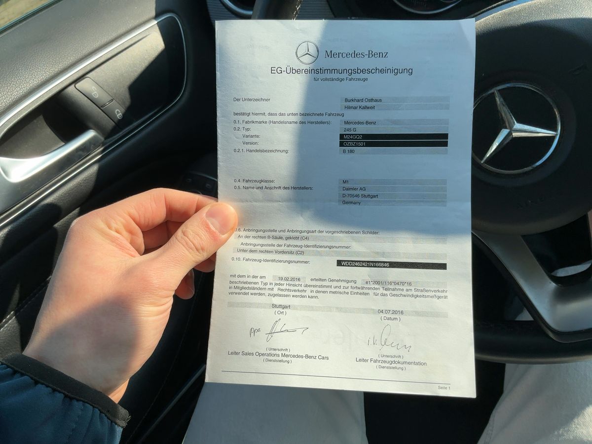 Mercedes-Benz B-Klasse d'occasion