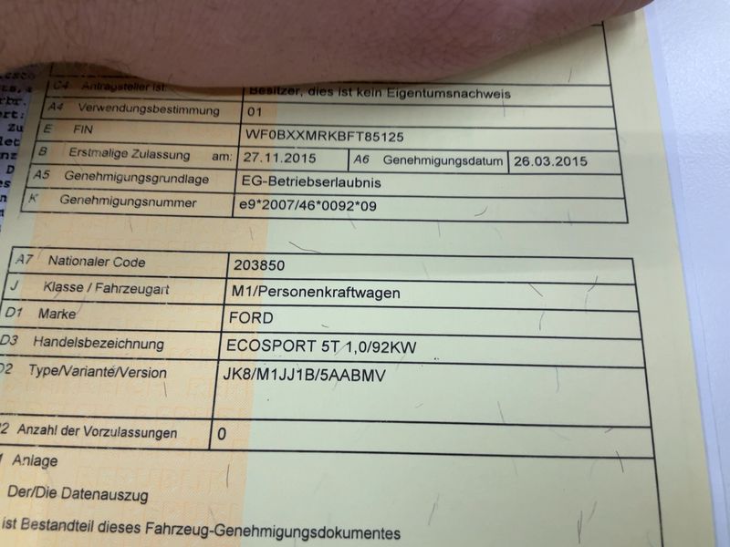 Ford EcoSport 1.0 EcoBoost Titanium 2015 – снимка 22