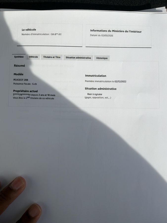 Peugeot 208 d'occasion