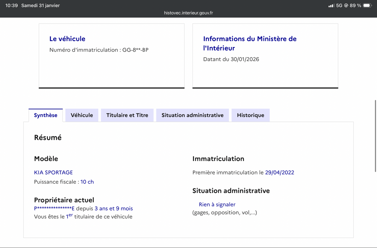 Kia Sportage d'occasion