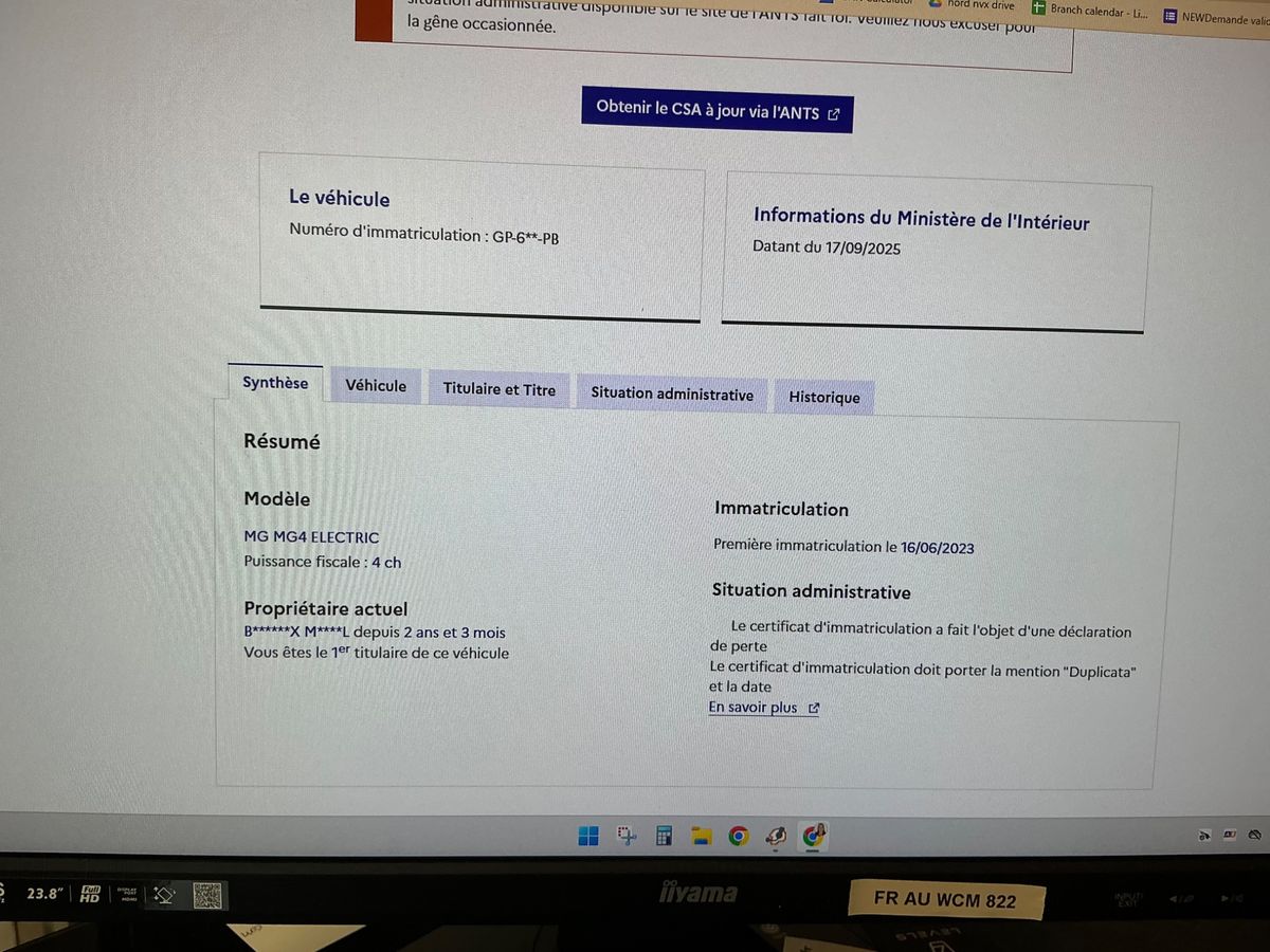 MG 4 electric drive 125 kW Standard