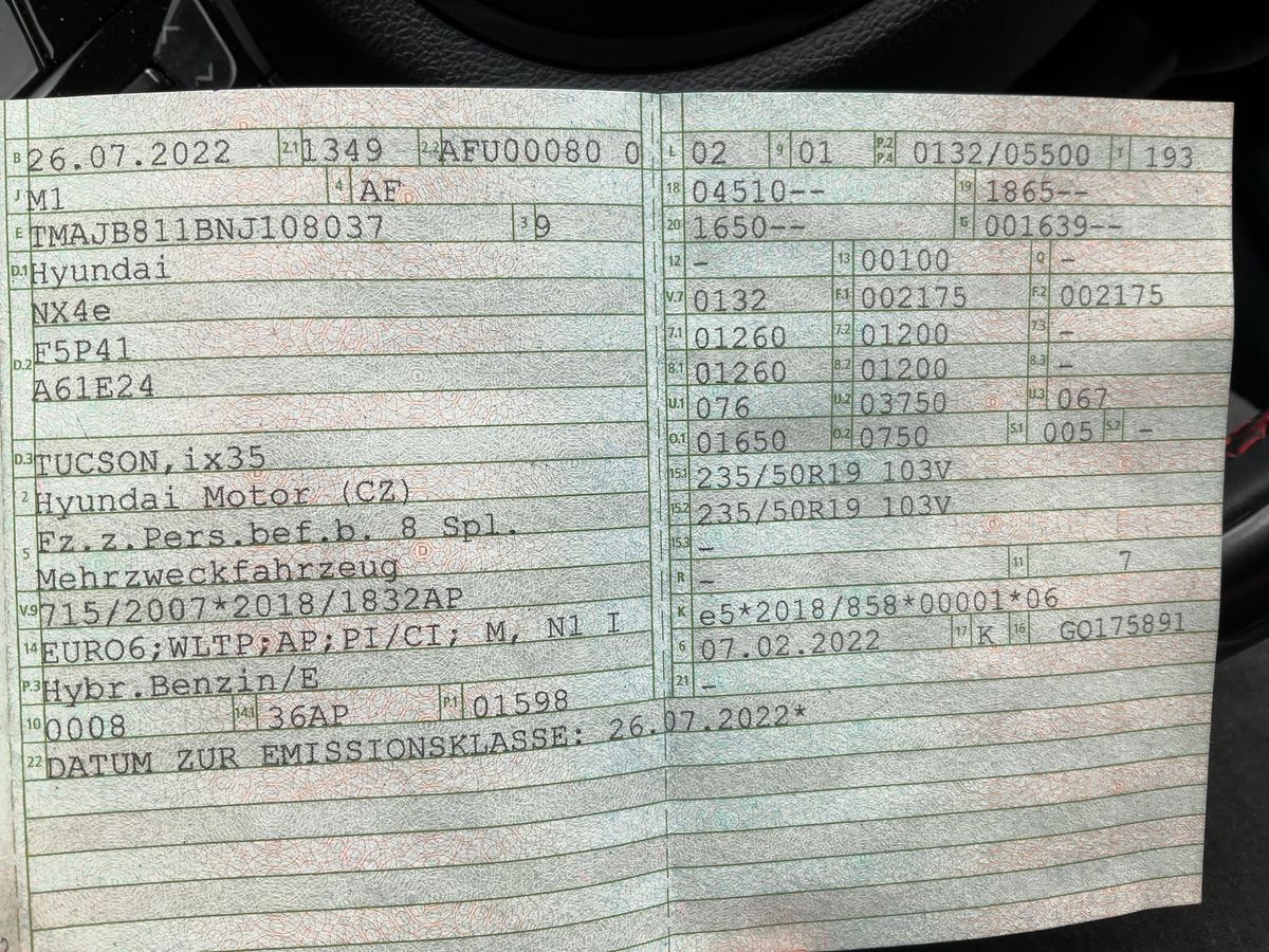 Hyundai Tucson d'occasion