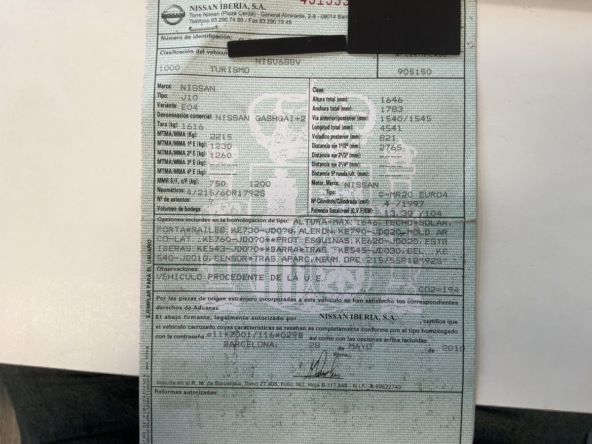 Nissan Qashqai+2 d'occasion