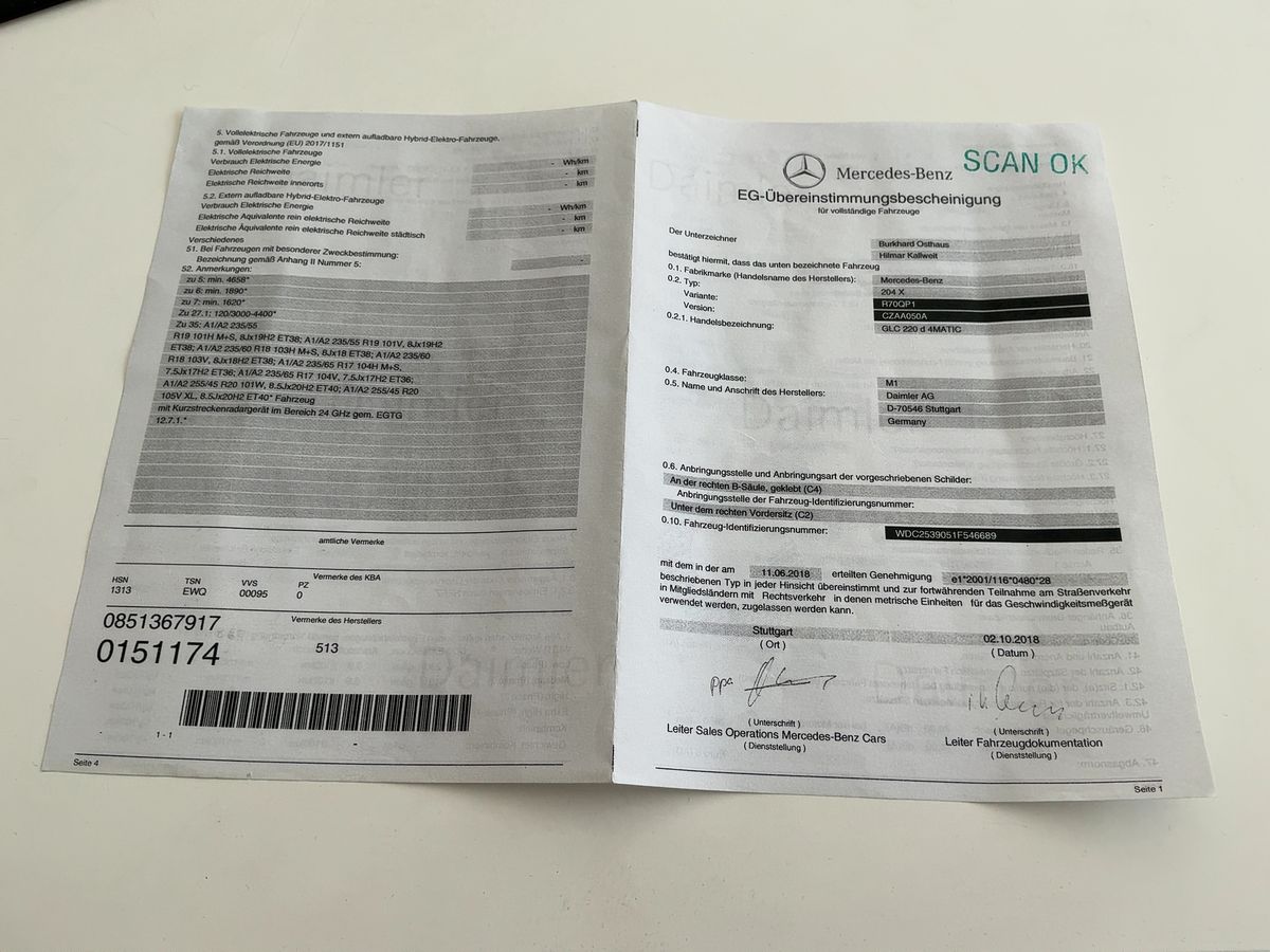 Mercedes-Benz GLC-Klasse d'occasion