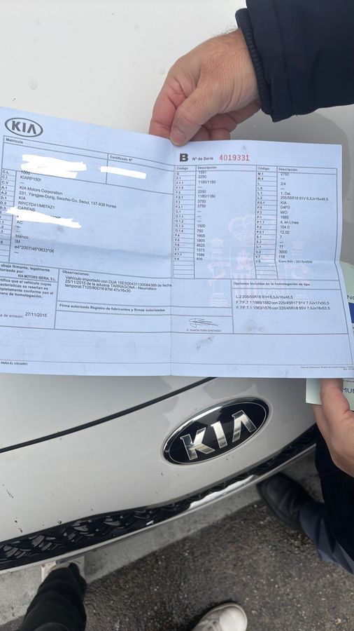 Kia Carens d'occasion