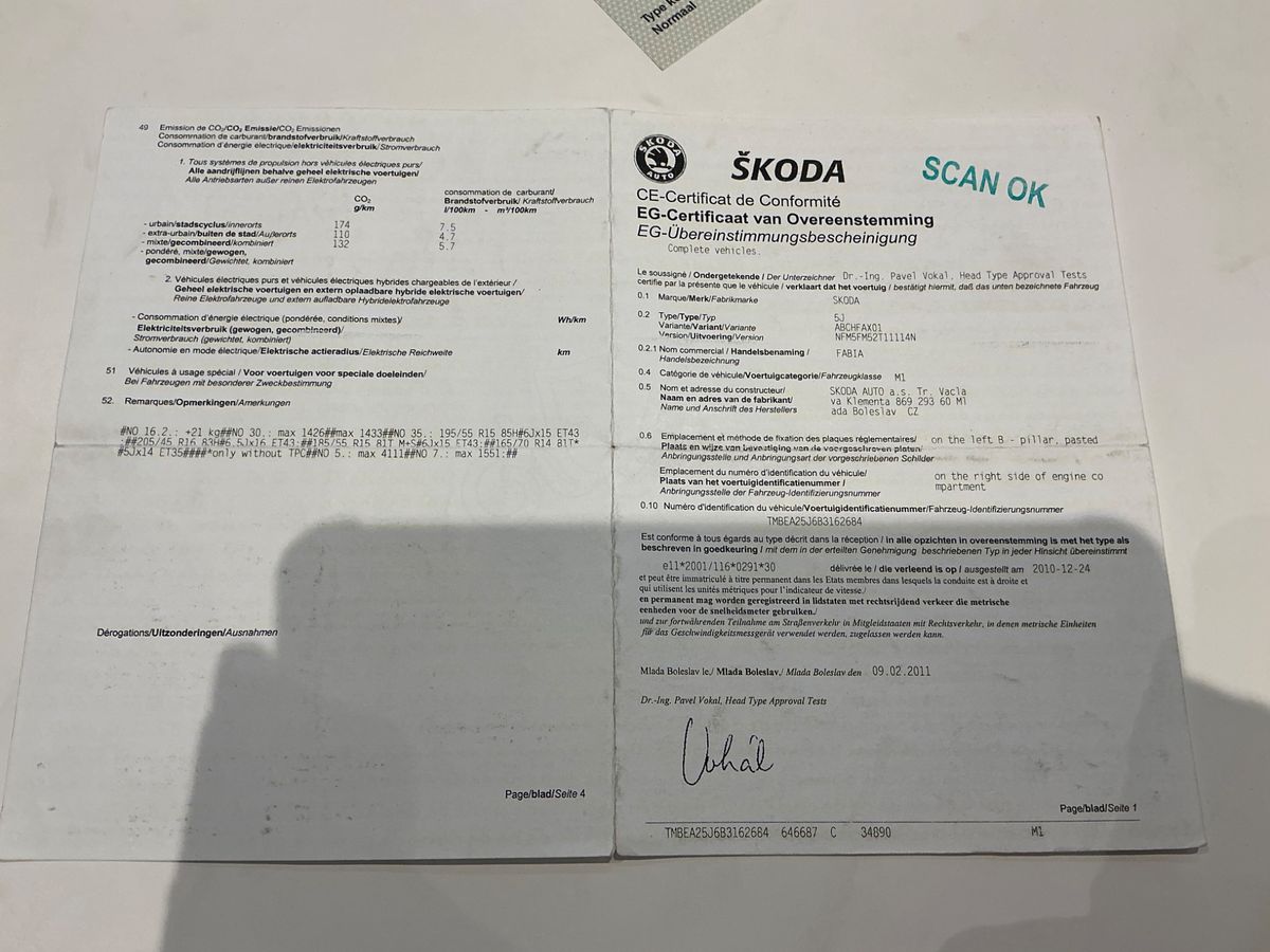 Skoda Fabia d'occasion