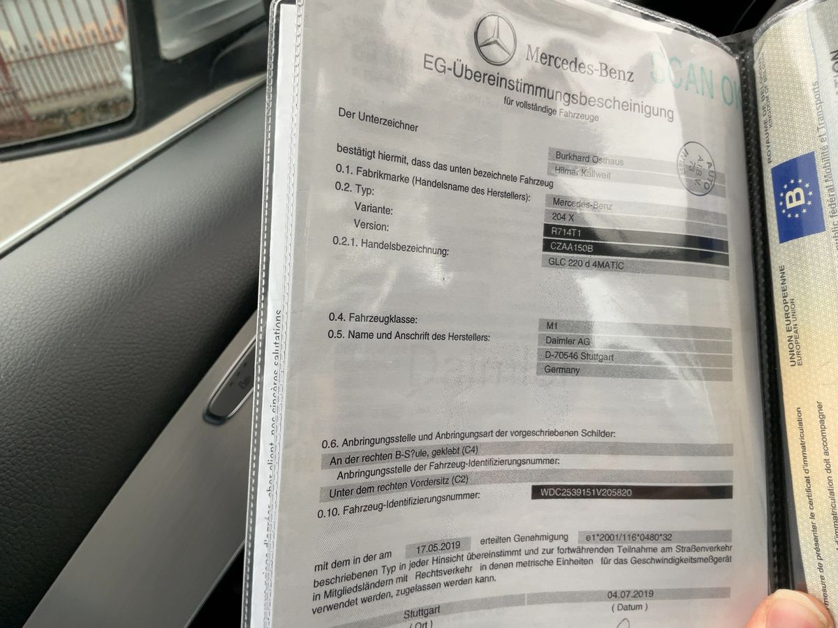 Mercedes-Benz GLC-Klasse d'occasion