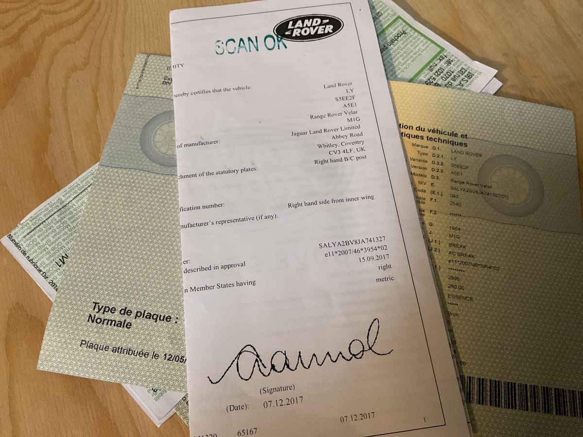 Land Rover Range Rover Velar 3.0 V6 Kompressor First Edition