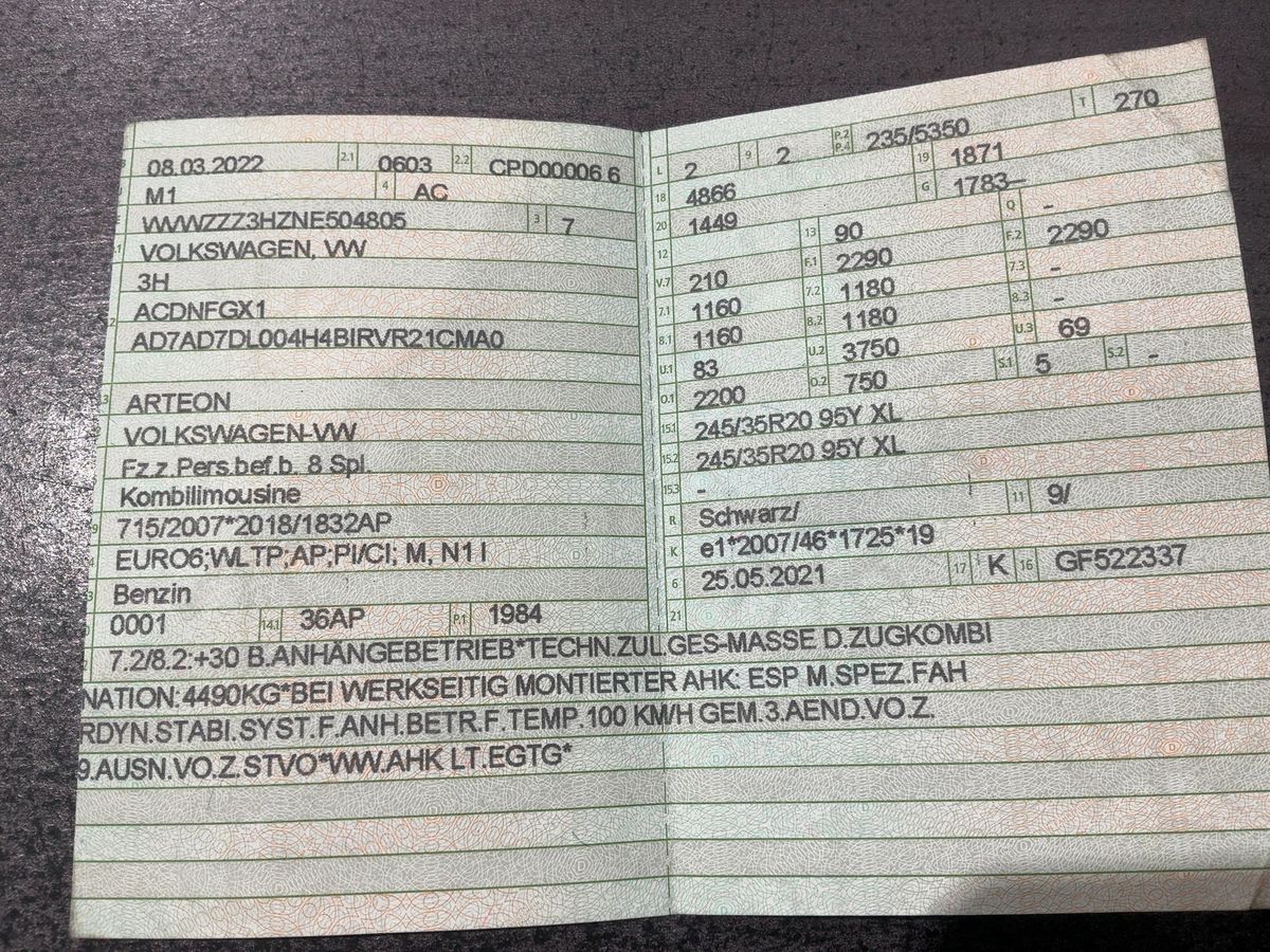 Volkswagen Arteon d'occasion