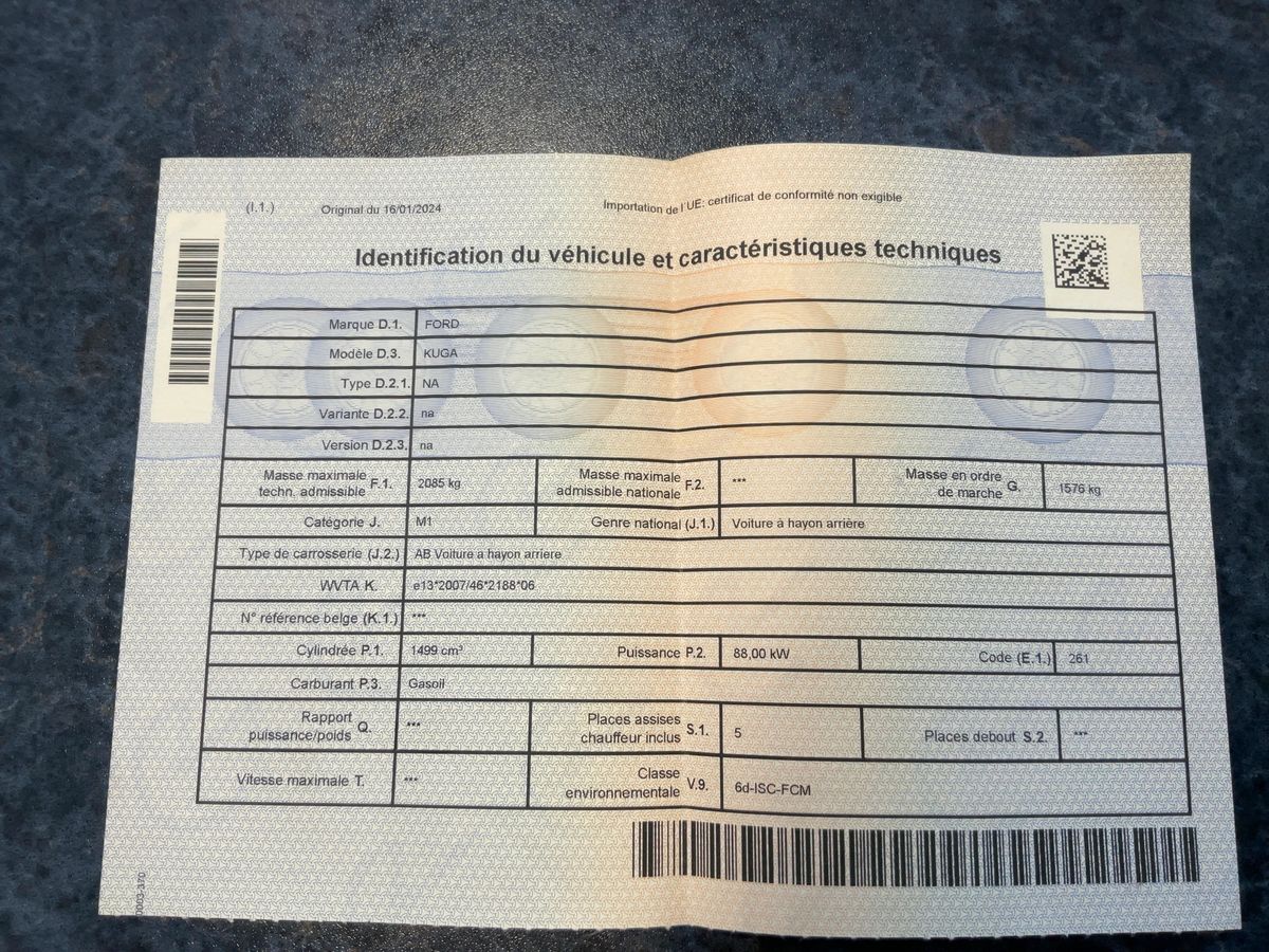 Ford Kuga d'occasion