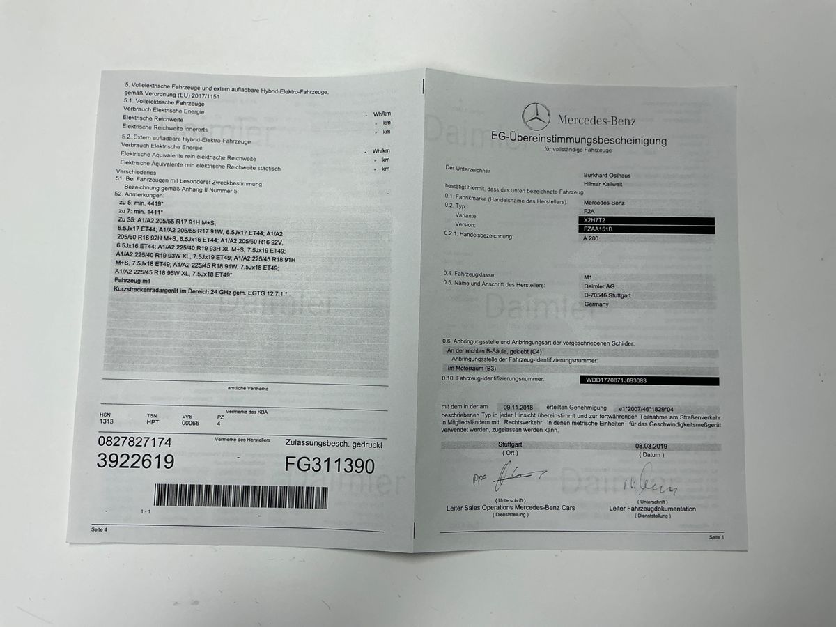 Mercedes-Benz A-Klasse d'occasion