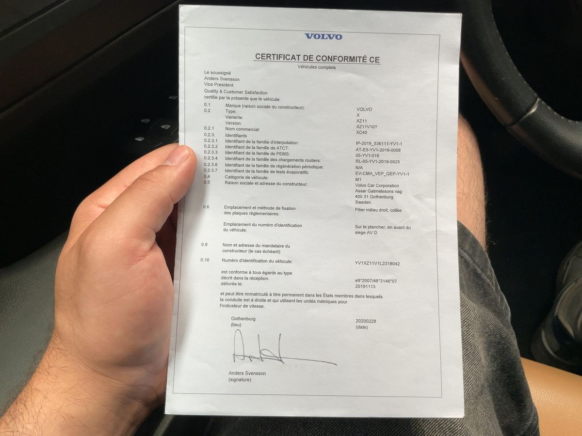 Volvo XC40 d'occasion