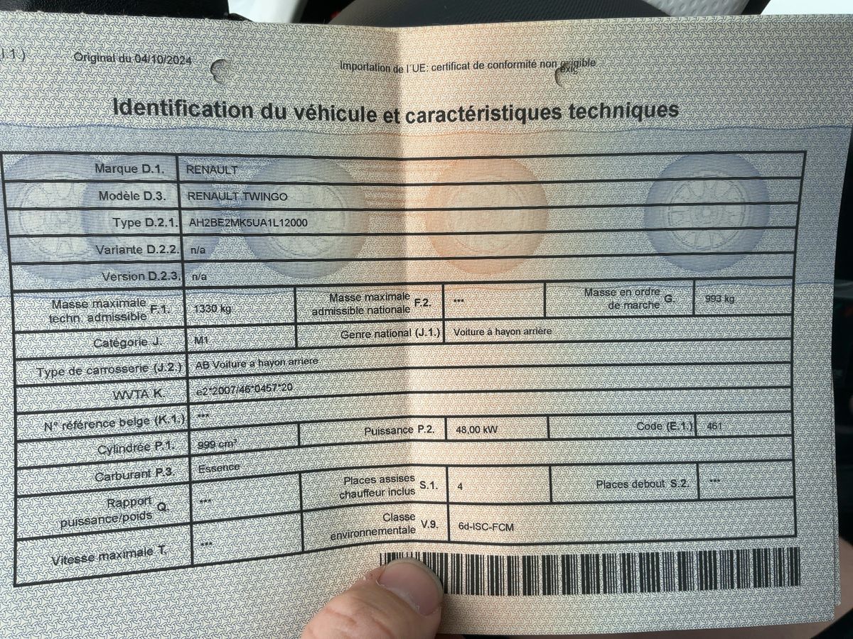 Renault Twingo d'occasion